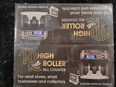 High Roller Bill Counter 700012 80W 110V~60Hz W/Accessory/Counter Display – NEW