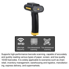 UHF RFID Handheld Card Reader Cash Register Settlement Scanner, Style: Bluetooth
