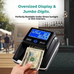 Counterfeit Bill Money Detector Machine, Fake Dollar Detection KHIPPUS K630
