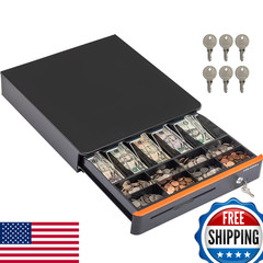 Volcora Cash Register Drawer For Point Of Pos System Round Corners 16 Removable