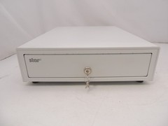 New Unused Star Micronics Black Cash Drawer SMD2-1317WT44 w/ USB Adapter