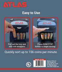 Automatic Coin Sorter (AC-1QS), Designed to Accurately Sort 156 Coins per Minute