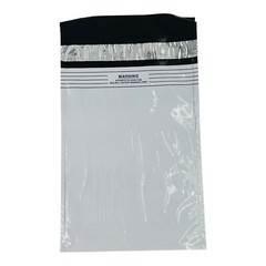 99 Bags Iconex SecurIT Tamper-Evident Deposit Bag Plastic 9 x 12 White 9419-0068