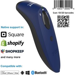 Socket Mobile S740 1D/2D Wireless Imager Barcode Scanner – 1D, 2D – Blue