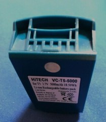 6 Batteries Hitech VOCOLLECT/Honeywell T5 #730022,136020805B(Japan Li 5Ah18.5Wh)