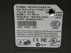 Symbol CRD5000-4000U 4-Slot Cradle/Charger Station for MC5040 MC50 WORKS FINE