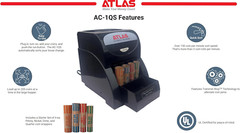 Automatic Coin Sorter (AC-1QS), Designed to Accurately Sort 156 Coins per Minute