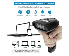 NETUM Bluetooth Barcode Scanner 2.4G Wireless & Bluetooth Function NT-1228BC