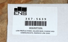 ENS 367-5639 Stand Square Base Charge+Comm for Ingenico Link 2500i – NEW