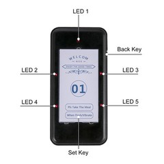 VEVOR Restaurant Coasters 20 Pagers Wireless Calling System TouchScreen Display