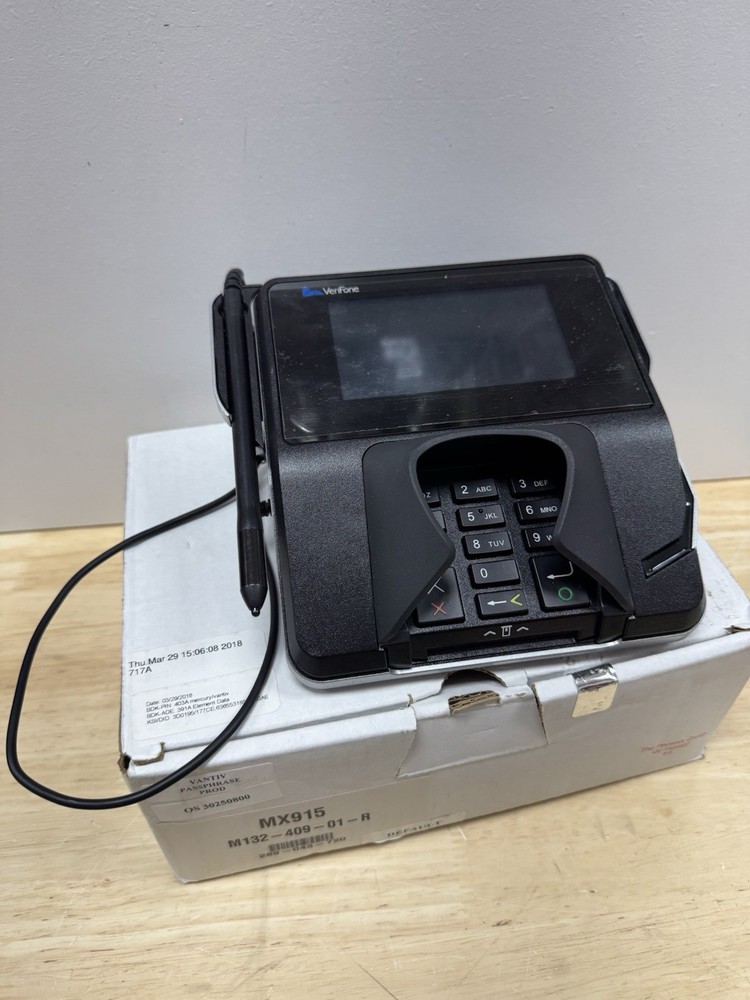 New VeriFone MX 915 Credit Card Pinpad Payment Terminal M132-409-01-R