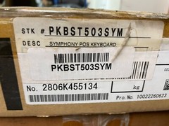 Toshiba Tec PKBST503SYM Keyboard for ST-7000 – PS2, 90 Keys, 8 Position Lock NOB
