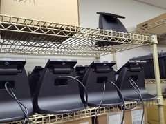 15 X Panasonic Register JS-970 (14” Screen) with 9 x power over VGA monitors