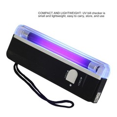 UV Money Checker Light Bill Tester Handheld Counterfeit Detector Portable