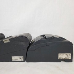 Lot of (3) Epson TM-T88IV and (1) Epson TM-U220B Receipt Printers (For Parts)