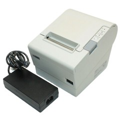 Epson TM-T88IV M129H POS Thermal Receipt Printer with 3-pin Round Power Brick