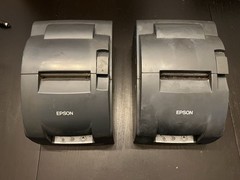 Epson TM-U220B POS Receipt Printer Lot Of 2 Read Description