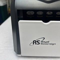 Tested Royal Sovereign Digital Coin Counter Sorter Machine Four Row RCS-417-ADBK