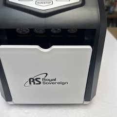 Tested Royal Sovereign Digital Coin Counter Sorter Machine Four Row RCS-417-ADBK