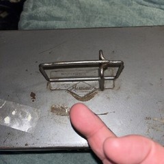 Vintage Metal Steel Money Cash Lock Locking Box Merriam Now Cash Box No Key