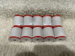 Pack of 10 unopened thermal receipt paper rolls 3 1/8” x 230”
