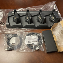 New Symbol Motorola 4 bay WT4090 WT41N0 CRD4001-4000ER CRD4001-411EES cradle kit
