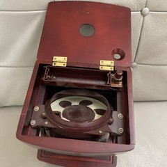 Magnif Deluxe Coin Sorter Wood CLASSIC CHERRY ~ Box Lid Tubes & Drawers Works