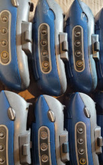 LOT OF 49 VOCOLLECT TAP802-01 TALKMAN VOICE TERMINALS WITH BATTERIES