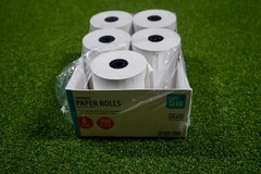 Thermal Paper Rolls 2.25 X 190 Ft, 5 Rolls Credit Card Paper Thermal