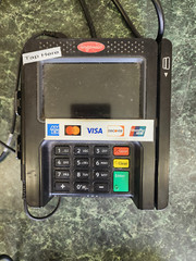 (x4) Ingenico iSC250 Smart Payment Terminal Credit Card Reader w/ Power Supply