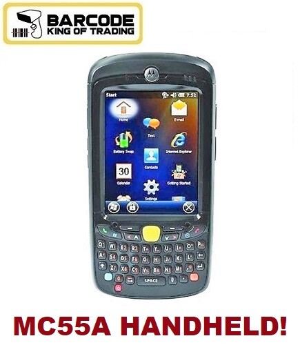 Motorola MC55A Handheld, 2D/1D Scanner, WiFi, Windows Mobile 6.5 w/ Battery!🔥⭐