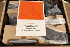 Official Toast Flex POS 22″ Wall / Counter / Pole Mount Kit New In Box TM100V