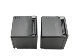 Lot of 2 Epson TM-m30 M335A POS Receipt Mobile Thermal Label Printer