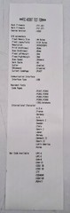 SNBC FEC-A6S80T RECEIPT PRINTER RED / NO POWER ADAPTER / TESTED