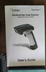 AML 5000 Portable Data Terminal + 2 Different Scanners, Instructions