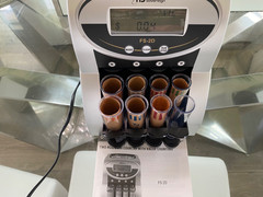 Royal Sovereign Fast Sort FS-2D 2 Row Digital Coin Sorter TESTED WORKING!