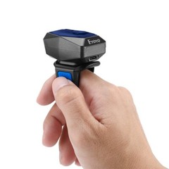 EY-016P Wireless Finger Ring Barcode Scanner 2D Laser Reader For Win10 IOS Scan