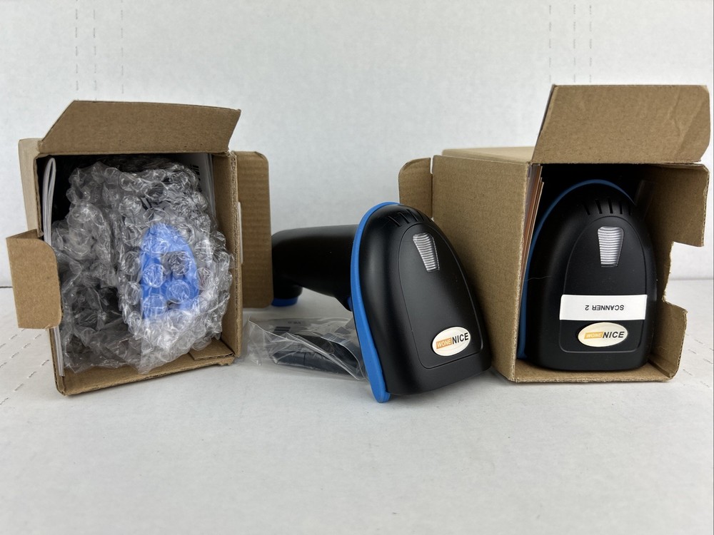 Lot Of 3 WoneNICE WN6300 LASER BARCODE SCANNER