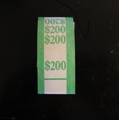 250 SELF SEALING GREEN $200 CURRENCY STRAPS MONEY BILL BANDS PMC BRAND STRAP