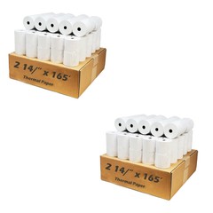2 1/4″ x 165 feet Thermal POS Credit Rolls Sharp XEA407 Bpa Free- 100 Rolls