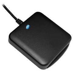 Simpletek Smart Card USB-C Type-C Reader Universal Plug And Play Black