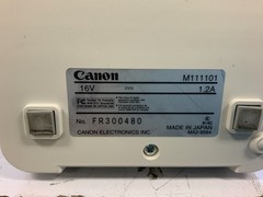 Canon CR-50/M111101 imageFORMULA 16V 1.2A Check Scanner (MA2-9564), Gray G4C