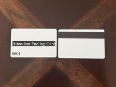 Attendant Card, Fueling Cards, Verifone – Pack of 10 Cards
