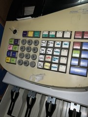 Royal Alpha 585cx Cash Register Management System w/ Keys READ AS IS UNTESTED 🍀
