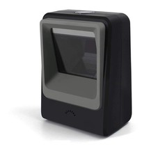 Handsfree 2D 1D Barcode Scanner, QR Omnidirectional Desktop Bar Code Reader Used