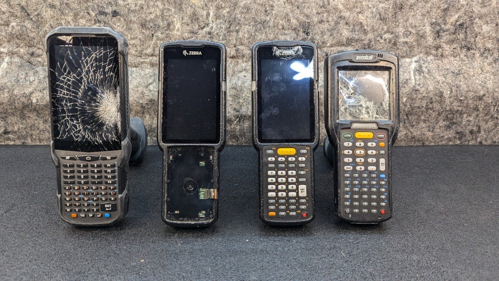 Zebra MC330K, Point Mobile PM550, Symbol MC92N0, As-Is 🔥Lot of 4🔥