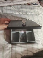 Sentrysafe KeepSafe DS-1 Portable Security Safe With Key Lock & Money Tray Black