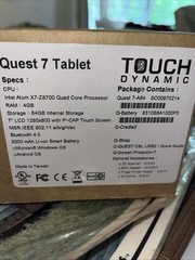 Quest 7 POS Tablet 7″ Touch Screen, Dynamic III, Encrypted EMV/ Pos/with Display