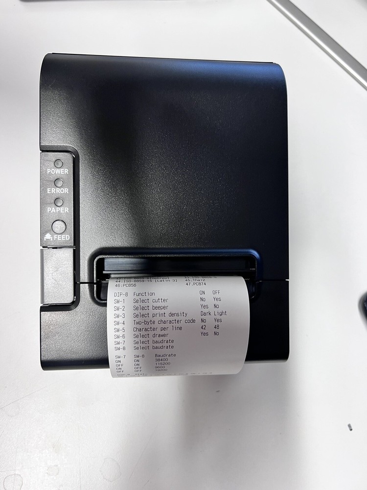 HI SECURE THERMAL receipt printer USB, Serial 203 DPI P/N: HI-PC44uls.