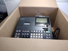Casio PCR-T500 Electronic Cash Register Thermal Print Manual Drawer Keys